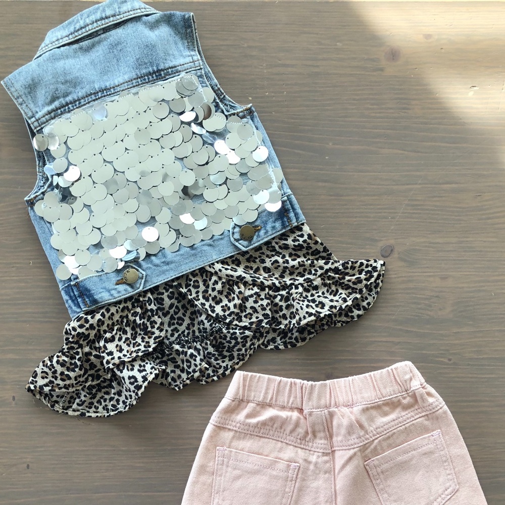 Sequin Vest